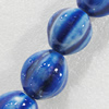 Ceramics Beads, Fluted Oval 26x24mm Hole:3.5mm, Sold by Bag