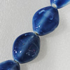 Ceramics Beads, Diamond 30x24mm Hole:2.5mm, Sold by Bag