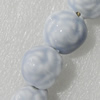 Ceramics Beads, Flower 22mm Hole:2mm, Sold by Bag