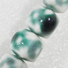 Ceramics Beads, Cube 14mm Hole:2mm, Sold by Bag