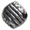 Antique Silver Plastic Beads, 10mm, Hole:Approx 2mm, Sold by Bag