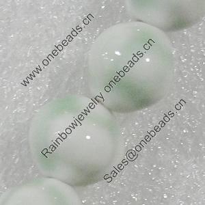 Ceramics Beads, 12mm Hole:1.5mm, Sold by Bag