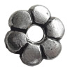 Antique Silver Plastic Beads, 11x3mm, Hole:Approx 3mm, Sold by Bag