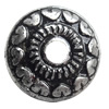 Antique Silver Plastic Beads, 18x7mm, Hole:Approx 4mm, Sold by Bag