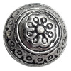 Antique Silver Plastic Beads, 20x12mm, Hole:Approx 2mm, Sold by Bag