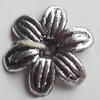 Antique Silver Plastic Beads, 14mm, Hole:Approx 2mm, Sold by Bag