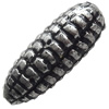 Antique Silver Plastic Beads, 24x9mm, Hole:Approx 2mm, Sold by Bag