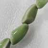 Ceramics Beads, Nugget 27x13mm Hole:1.5mm, Sold by Bag