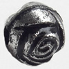 Antique Silver Plastic Beads, 8mm, Hole:Approx 2mm, Sold by Bag