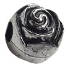 Antique Silver Plastic Beads, 11x10mm, Hole:Approx 4mm, Sold by Bag