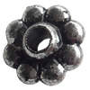 Antique Silver Plastic Beads, 8x4mm, Hole:Approx 2mm, Sold by Bag