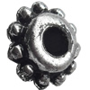 Antique Silver Plastic Beads, 8x4mm, Hole:Approx 2mm, Sold by Bag