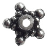 Antique Silver Plastic Beads, 10mm, Hole:Approx 2mm, Sold by Bag