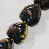 Ceramics Beads, Heart 24x22mm Hole:3mm, Sold by Bag