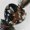 Ceramics Beads, Heart 33x29mm Hole:3mm, Sold by Bag