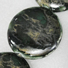 Ceramics Beads, Flat Round 39mm Hole:2mm, Sold by Bag