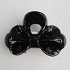 Fashional hair Clip with Plastic, 61x40mm, Sold by Group