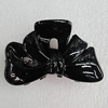 Fashional hair Clip with Plastic, 56x35mm, Sold by Group