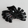 Fashional hair Clip with Plastic, 60x43mm, Sold by Group