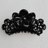 Fashional hair Clip with Plastic, 70x40mm, Sold by Group