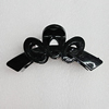 Fashional hair Clip with Plastic, 90x40mm, Sold by Group