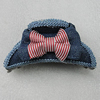 Fashional hair Clip with Cloth, 90x50mm, Sold by Group