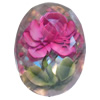 Resin Faceted Cabochons, No-Hole Jewelry findings, 30x40mm, Sold by PC