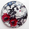 Resin Faceted Cabochons, No-Hole Jewelry findings, 30mm, Sold by Bag