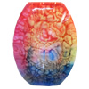 Resin Faceted Cabochons, No-Hole Jewelry findings, Size Approx:30x40mm, Sold by PC