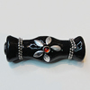 Handmade Indonesia Beads, Bottle 58x19mm Hole:4.5mm, Sold by PC
