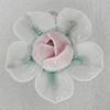 Ceramics Pendants, Flower 48x46mm Hole:8.5x5.5mm, Sold by PC