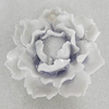 Ceramics Pendants, Flower 45mm Hole:2.5mm, Sold by PC