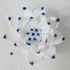 Ceramics Pendants, Flower 46mm Hole:4mm, Sold by PC