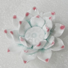 Ceramics Pendants, Flower 50mm Hole:3.5mm, Sold by PC
