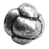 Antique Silver Plastic Beads, 11mm, Hole:Approx 2mm, Sold by Bag