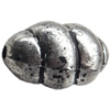 Antique Silver Plastic Beads, 19x12mm, Hole:Approx 2mm, Sold by Bag