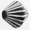 Plated Colorful(Silver) Plastic Beads, A Grade, Bicone, 8mm, Hole:Approx 2mm, Sold by Bag