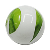 Spray-Painted Acrylic Beads, Round 8mm Hole:2mm, Sold by Bag