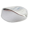 Electroplate Plastic Beads, 10x16mm, Hole:Approx 1.5mm, Sold by Bag