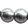 Electroplate Plastic Beads, Round, 3mm, Hole:Approx 1mm, Sold by Bag