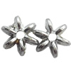 Electroplate Plastic Beads, 8mm, Hole:Approx 1mm, Sold by Bag