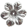 Electroplate Plastic Beads, Silver Color, Flower, 8x26mm, Hole:Approx 1.5mm, Sold by Bag