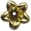 Electroplate Plastic Beads, Flower, 13mm, Hole:Approx 1.5mm, Sold by Bag