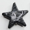 Crapy Exterior Acrylic Beads, Star 22mm Hole:2mm, Sold by Bag