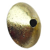 Electroplate Plastic Beads, Flat Round, 3x8mm, Hole:Approx 1mm, Sold by Bag