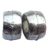 Electroplate Plastic Beads, Tube, 4x8mm, Hole:Approx 3mm, Sold by Bag