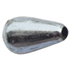 Electroplate Plastic Beads, Teardrop, 6x10mm, Hole:Approx 1mm, Sold by Bag