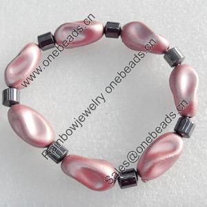 Nonmagnetic Bracelet, width Approx:10mm, Length Approx:6.3-inch, Sold by Strand