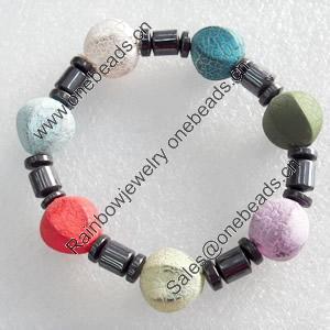 Nonmagnetic Bracelet, width Approx:14mm, Length Approx:6.9-inch, Sold by Strand