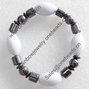 Nonmagnetic Bracelet, width Approx:13mm, Length Approx:6.7-inch, Sold by Strand